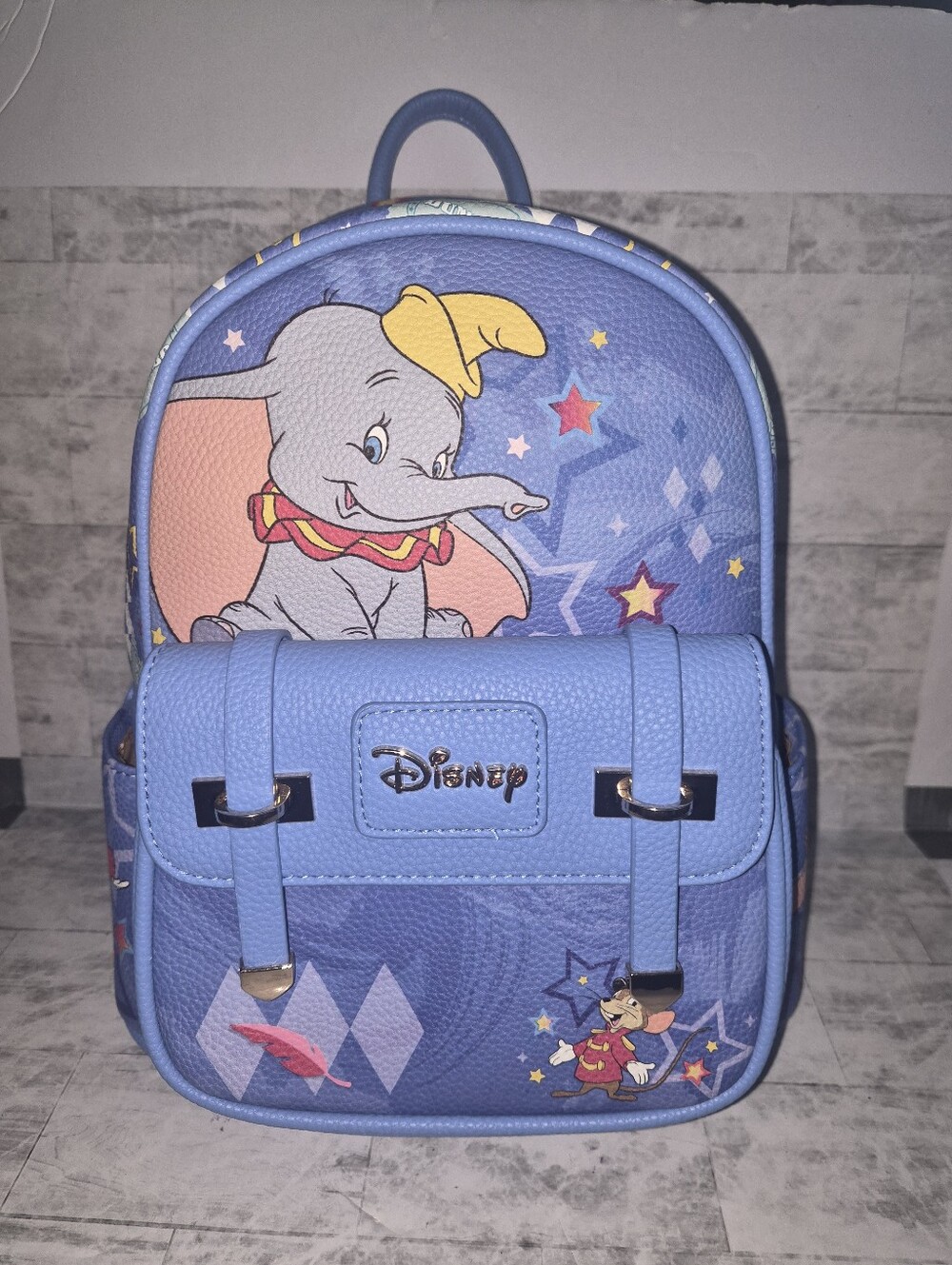 NWT Disney's Dumbo 11-inch Vegan Leather Mini Backpack Spring 2025 Release